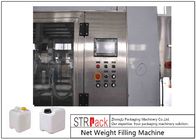 कीटनाशक तरल वजन भरने की मशीन 10-16 बी / मिनट 5 - 25 एल ड्रम और जेरीकैन भरने के लिए
